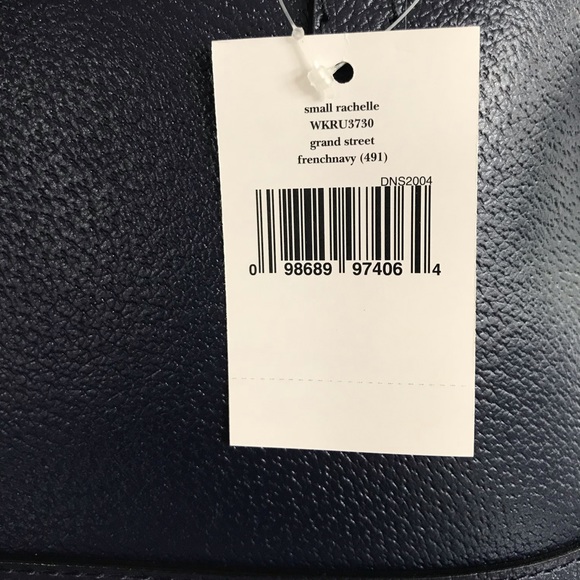 ✨SOLD!✨SALE!✨Kate Spade NWT! RARE Navy Leather Dome Bag - Picture 5 of 7